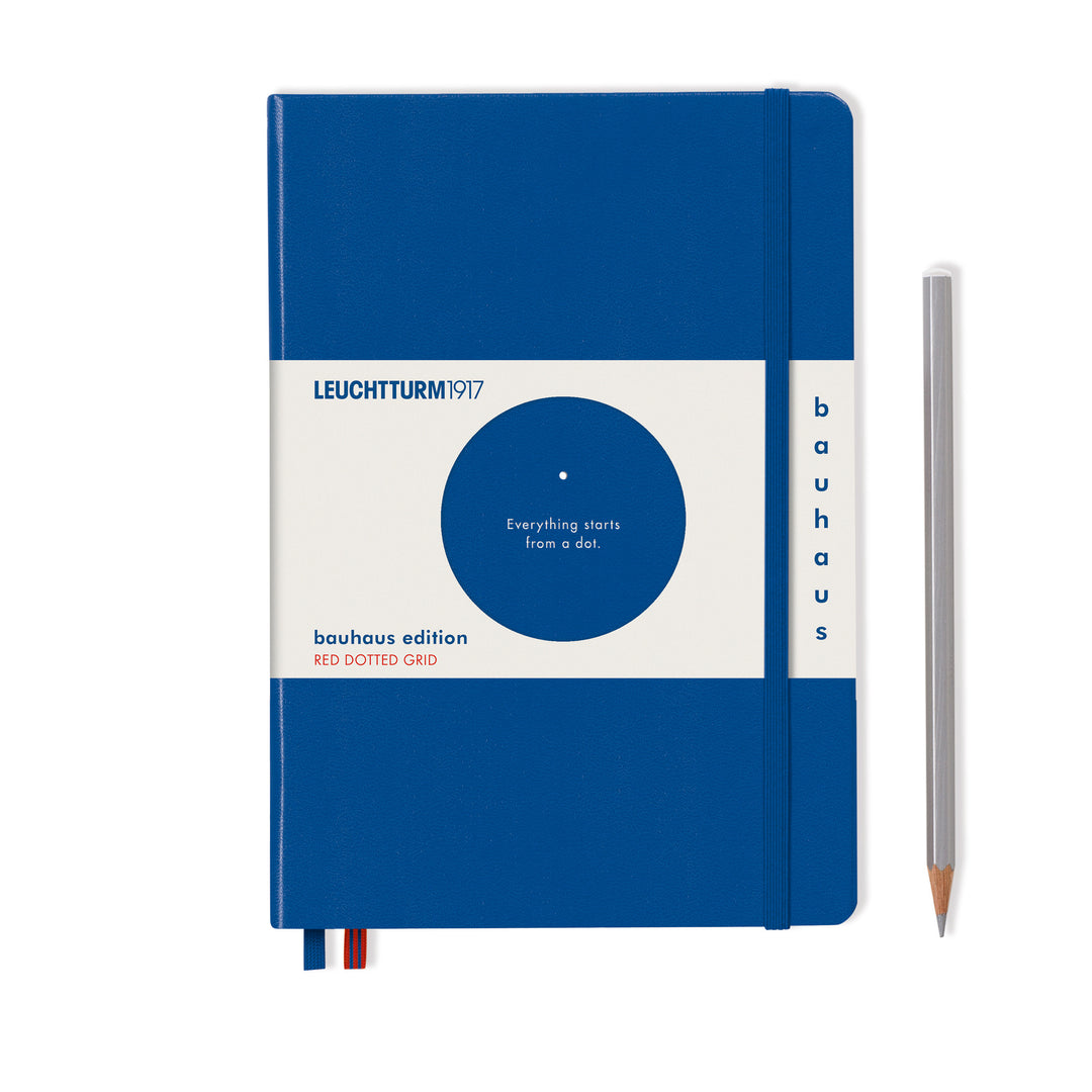 Leuchtturm1917 - Notebook Bauhaus Edition - A5 - Hardcover - Royal Blue