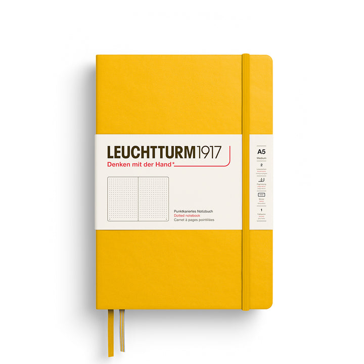 LEUCHTTURM 1917 - A5 Notebook - Medium - Hardcover - Sunflower
