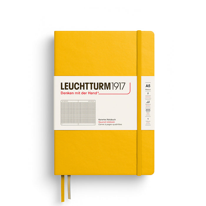 LEUCHTTURM 1917 - A5 Notebook - Medium - Hardcover - Sunflower