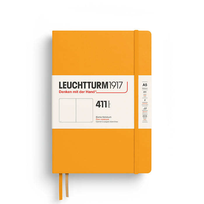Leuchtturm1917 - Hardcover - A5 Notebook - 411 Numbered Pages - Rising Sun