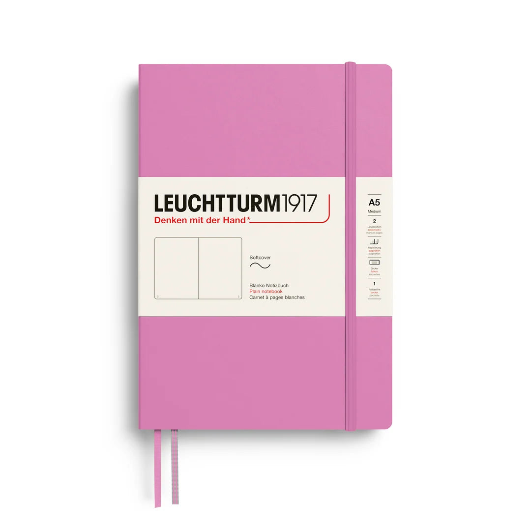 Leuchtturm1917 - Notebook Medium - A5 - Softcover - Bubblegum