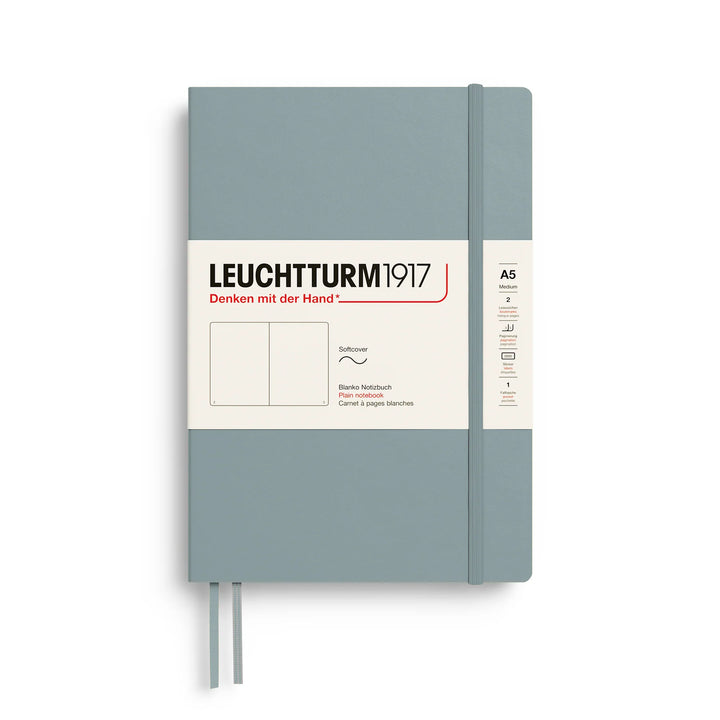 Leuchtturm1917 - Notebook Medium - A5 - Softcover - Dove