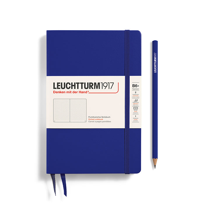 Leuchtturm1917 - Paperback B6+ Notebook - Hardcover - Ink