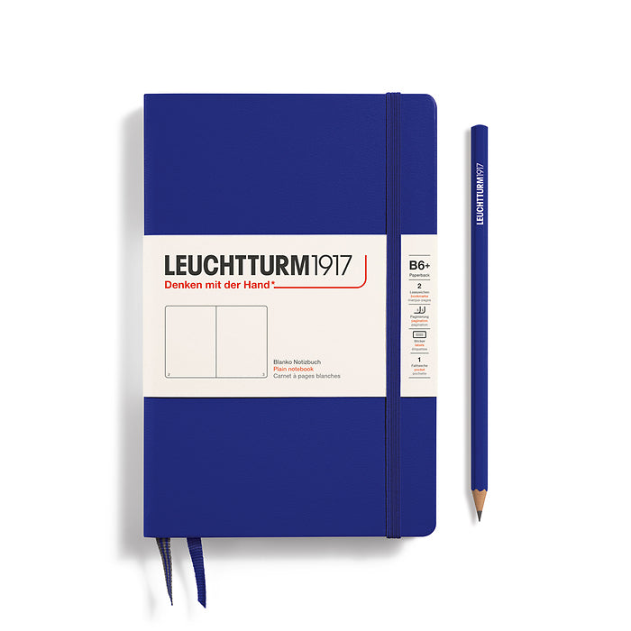 Leuchtturm1917 - Paperback B6+ Notebook - Hardcover - Ink