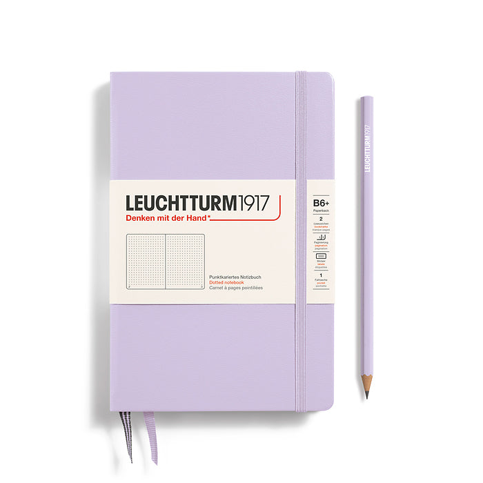 Leuchtturm1917 - Paperback Notebook - B6+ - Hardcover - Lilac