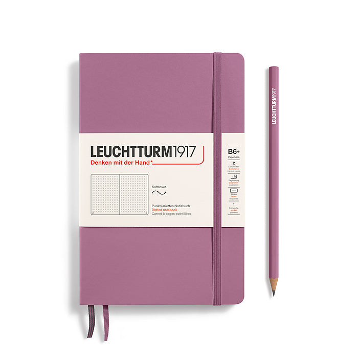 Leuchtturm1917 - Paperback B6+ Notebook - Softcover - Dusty Rose