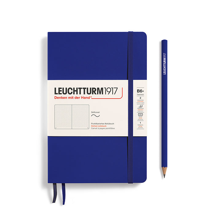 Leuchtturm1917 - Paperback B6+ Notebook - Softcover - Ink