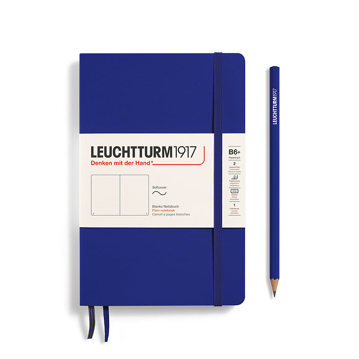 Leuchtturm1917 - Paperback B6+ Notebook - Softcover - Ink