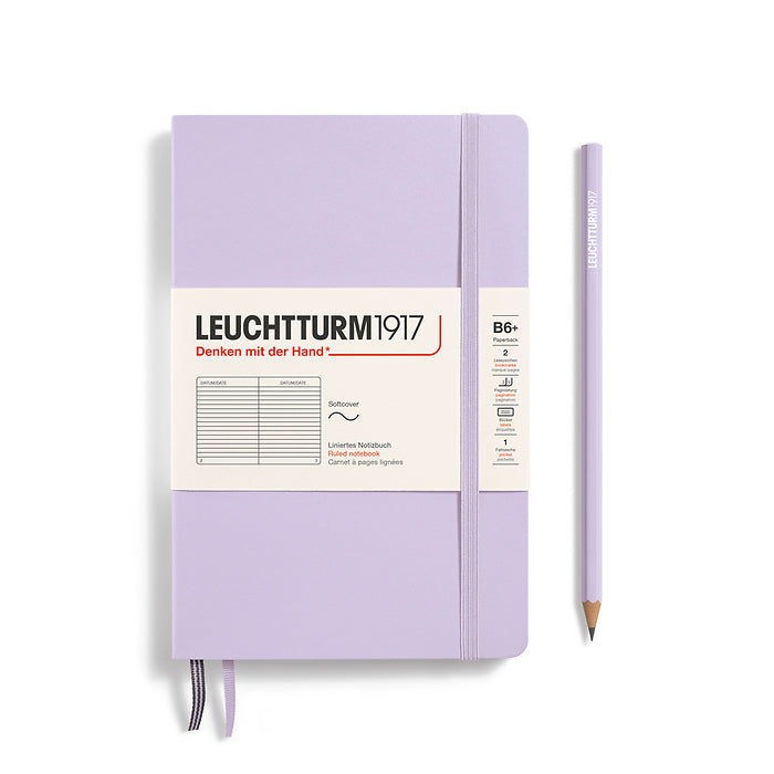 Leuchtturm1917 - Paperback Notebook - B6+ - Softcover - Lilac