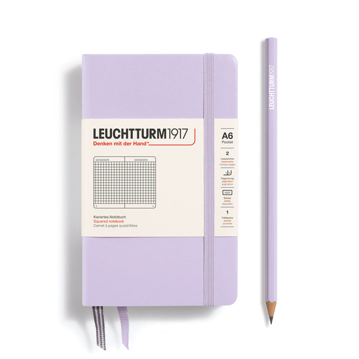 Leuchtturm1917 - Pocket Notebook - A6 - Hardcover -Lilac