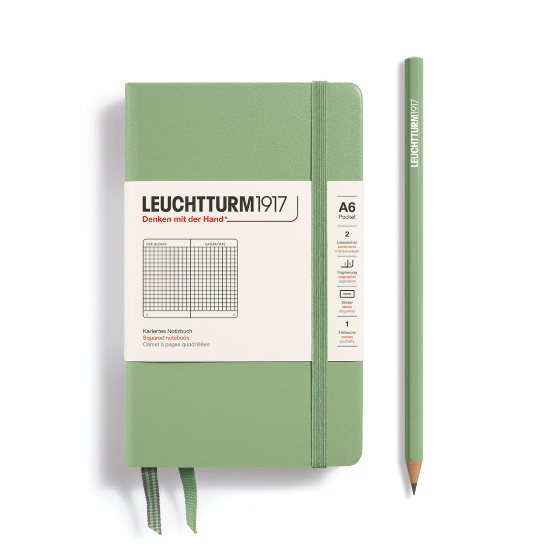 Leuchtturm1917 - Pocket Notebook - A6 - Softcover - Sage