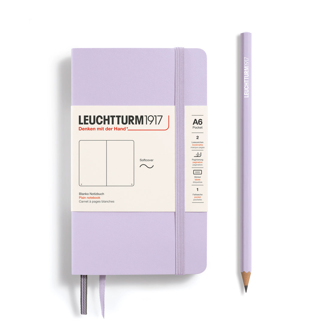 Leuchtturm1917 - Softcover - A6 Pocket Notebook - Lilac
