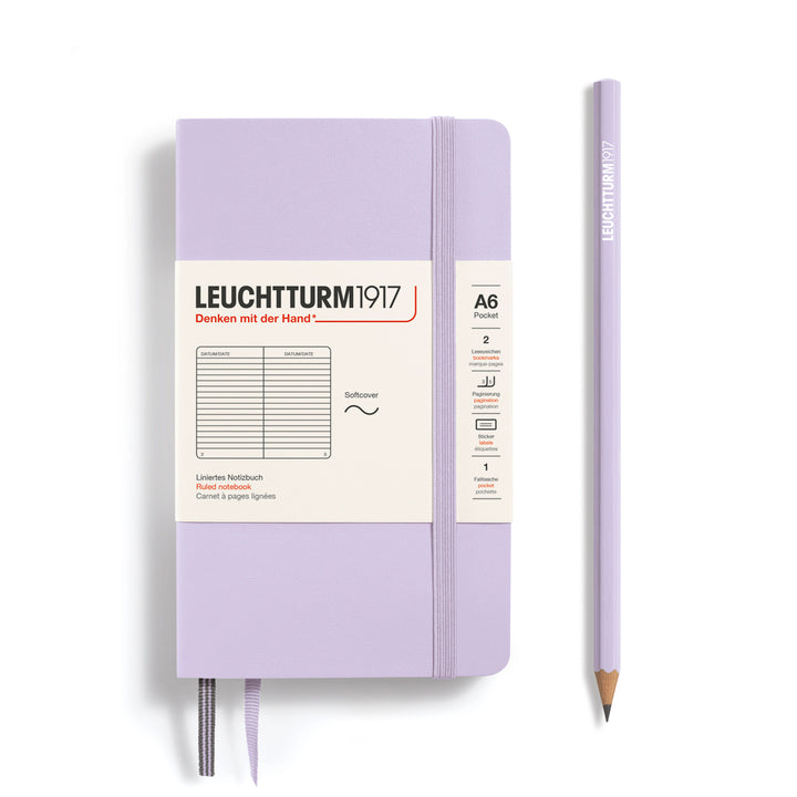 Leuchtturm1917 - Softcover - A6 Pocket Notebook - Lilac