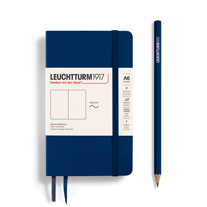 Leuchtturm1917 - Softcover - A6 Pocket Notebook - Navy