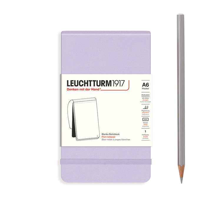 Leuchtturm1917 - Pocket Notepad - A6 - Hardcover - Lilac
