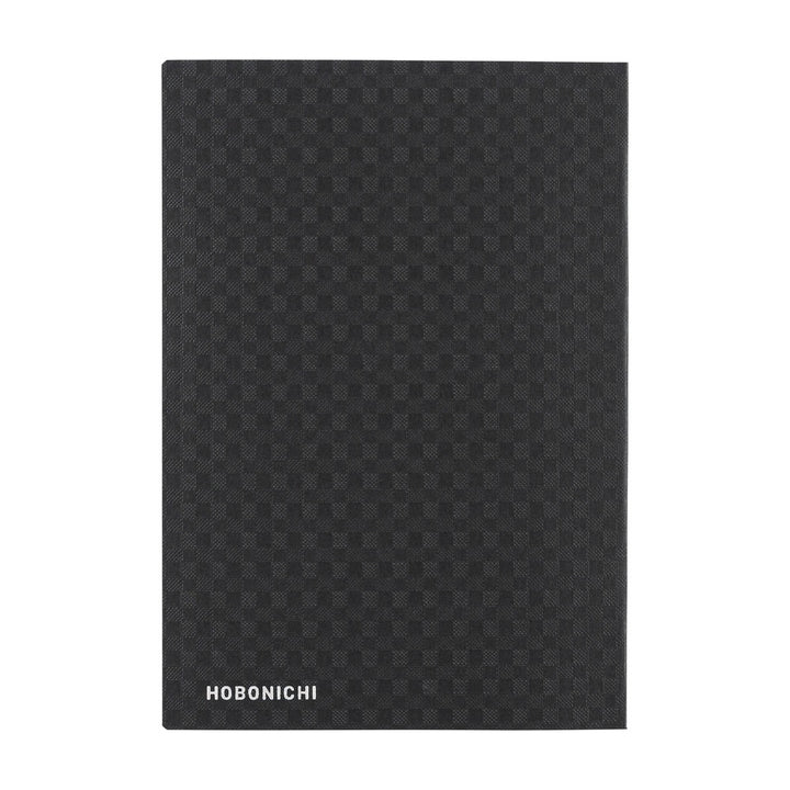 Hobonichi Techo 2026 -  Original (A6) HON Planner Book - Paper Series: Black Gingham - English/January Start/Monday Start