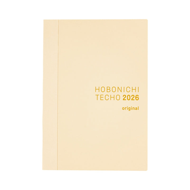 Hobonichi Techo 2026 - A6 English Original Book - 2026 January start (Monday start)