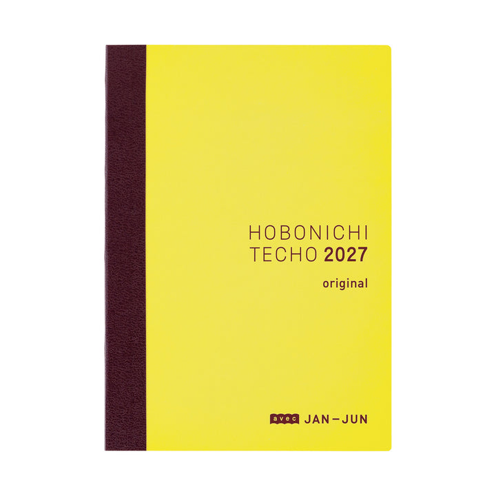Hobonichi Techo 2027 - A6 Original AVEC (2 Book Set) - Japanese/Jan Start/Mon Start
