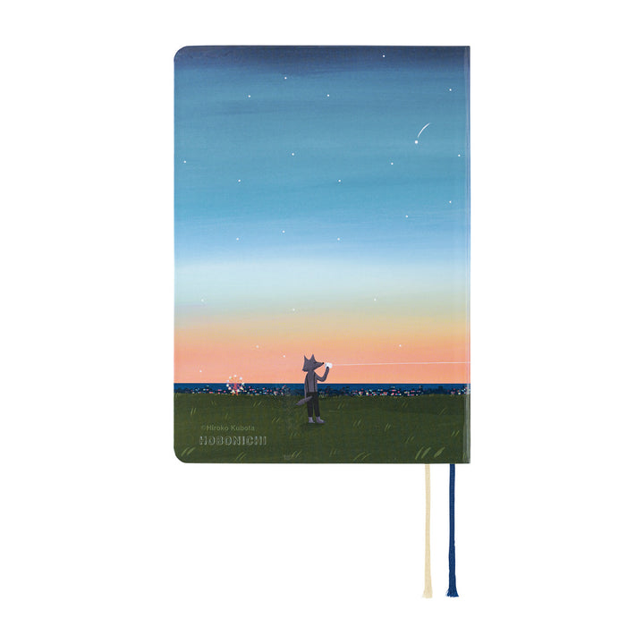 Hobonichi Techo 2027 - A6 HON Planner Book - Hiroko Kubota: String Telephone Until the Moon is Full - English/Jan Start/Mon Start