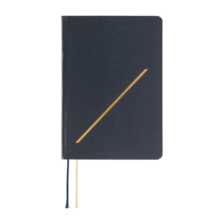 Hobonichi Techo 2027 - A6 HON Planner Book - Slash (Navy) - English/Jan Start/Mon Start