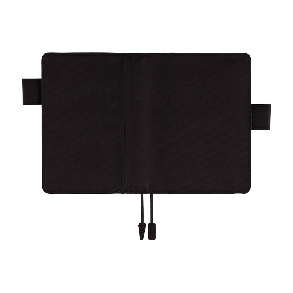 Hobonichi Techo 2026 - A6 Cover Only - Colors: Black x Clear Blue
