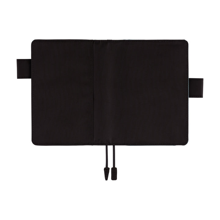 Hobonichi Techo 2026 - A6 Cover Only - Colors: Black x Clear Blue