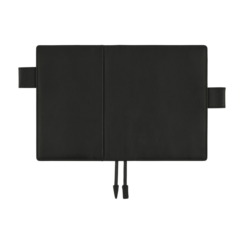 Hobonichi Techo 2026 - A6 Cover Only -  Leather: TS Basic - Black