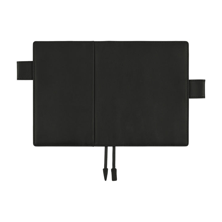Hobonichi Techo 2026 - A6 Cover Only -  Leather: TS Basic - Black
