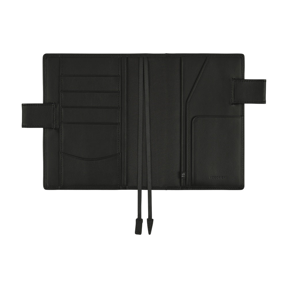 Hobonichi Techo 2026 - A6 Cover Only -  Leather: TS Basic - Black
