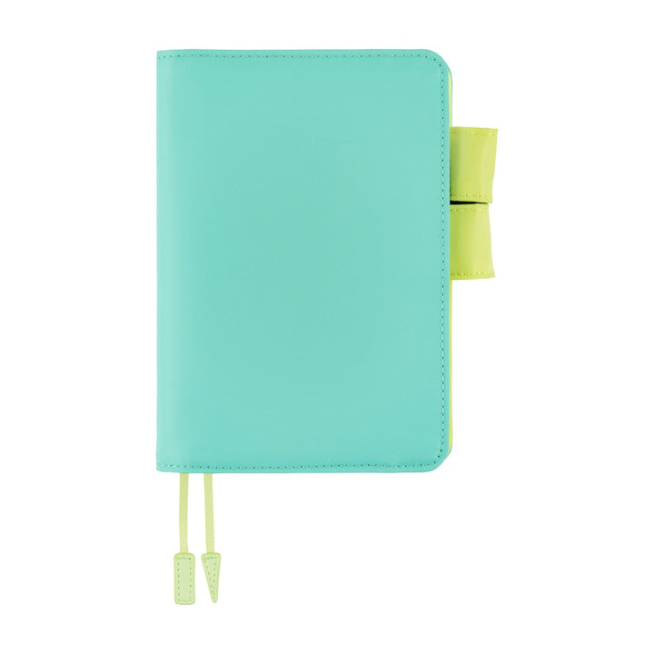 Hobonichi Techo 2026 - A6 Cover Only - Colors: Aqua Lime