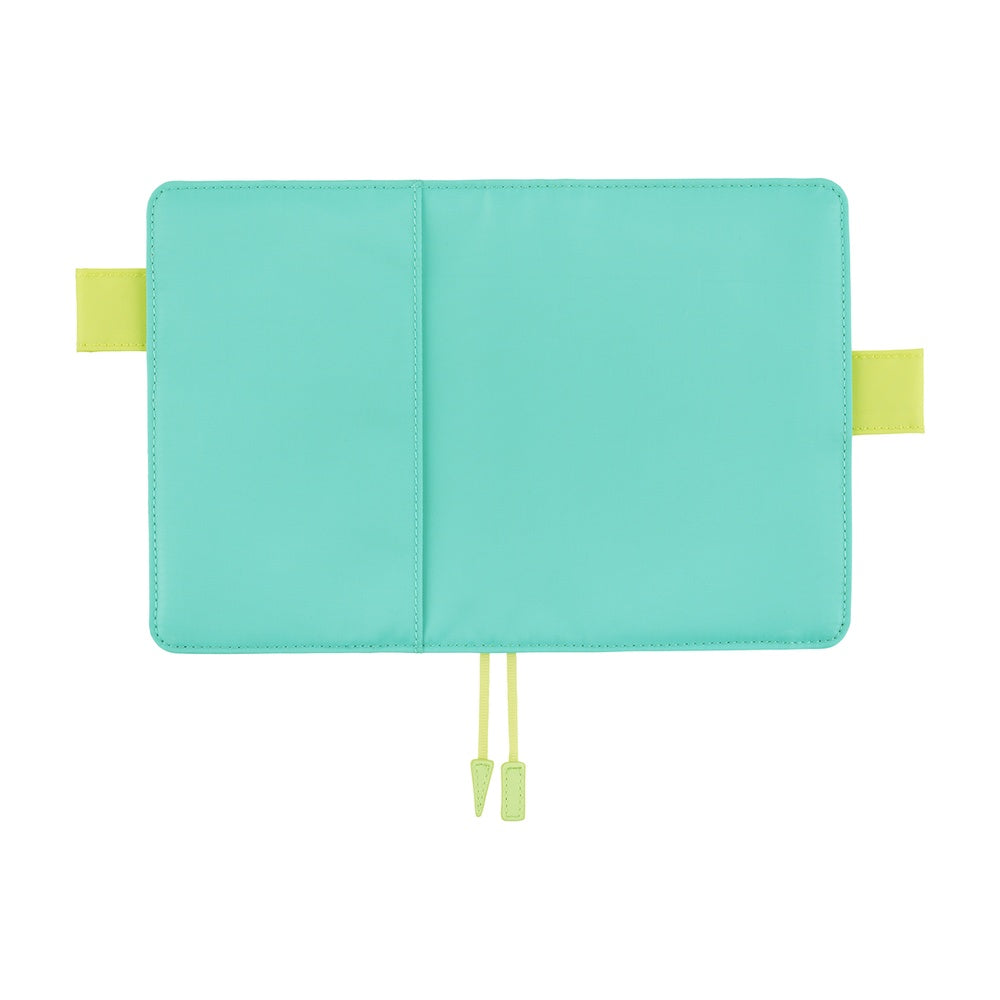 Hobonichi Techo 2026 - A6 Cover Only - Colors: Aqua Lime