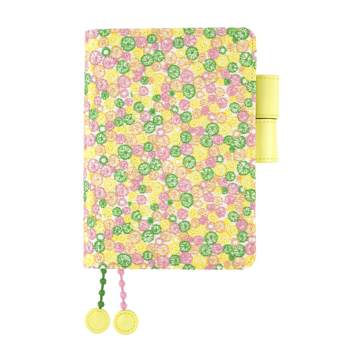 Hobonichi Techo 2026 - A6 Cover Only - mina perhonen: skyful (Yellow)