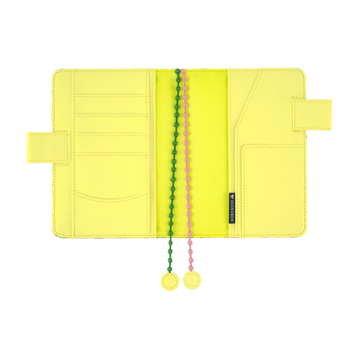 Hobonichi Techo 2026 - A6 Cover Only - mina perhonen: skyful (Yellow)