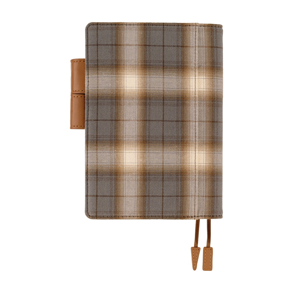 Hobonichi Techo 2026 - A6 Cover Only - Shirt Fabric: Foggy Plaid
