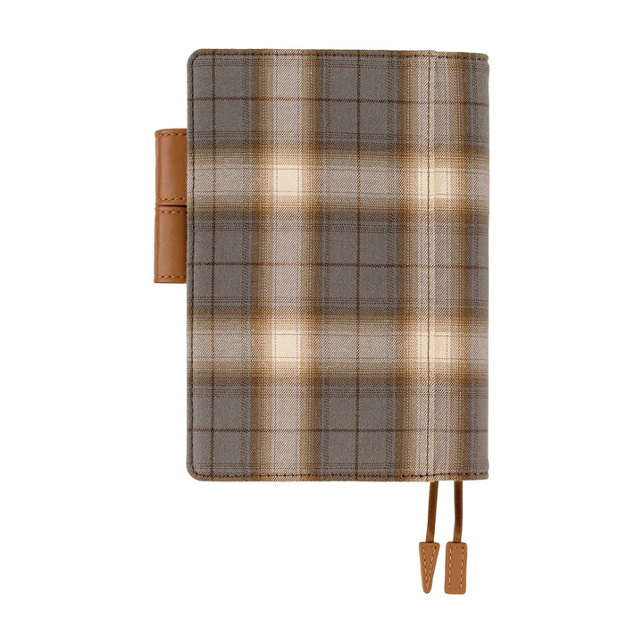 Hobonichi Techo 2026 - A6 Cover Only - Shirt Fabric: Foggy Plaid