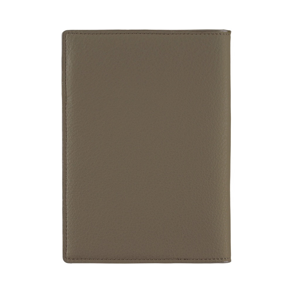 Hobonichi Techo 2026 - A6 Cover Only -  Leather: Taut (Gray & Light Blue)