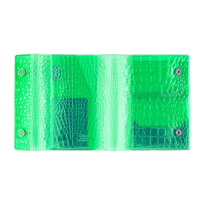 Hobonichi Techo 2027 - A6 Cover Only - beautiful people: Nothing to Hide (Green)