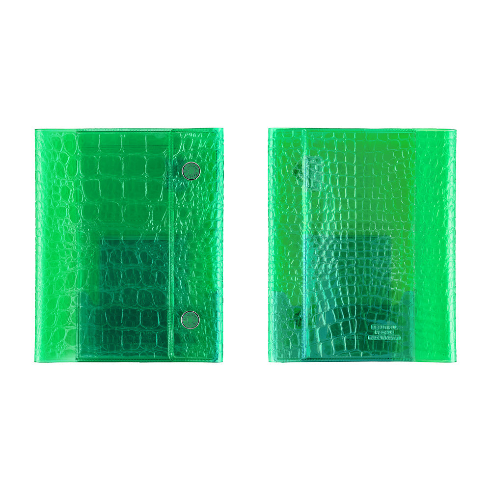 Hobonichi Techo 2027 - A6 Cover Only - beautiful people: Nothing to Hide (Green)