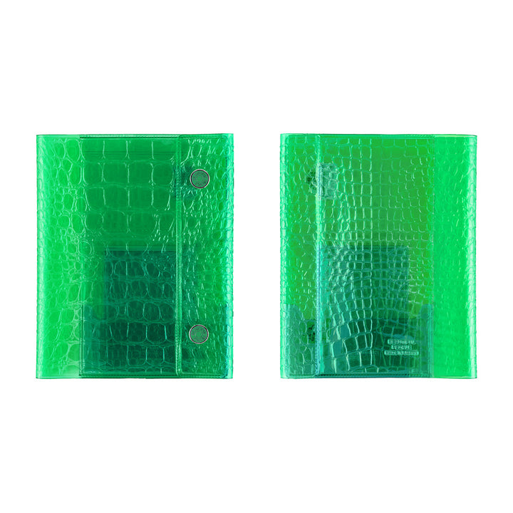 Hobonichi Techo 2027 - A6 Cover Only - beautiful people: Nothing to Hide (Green)