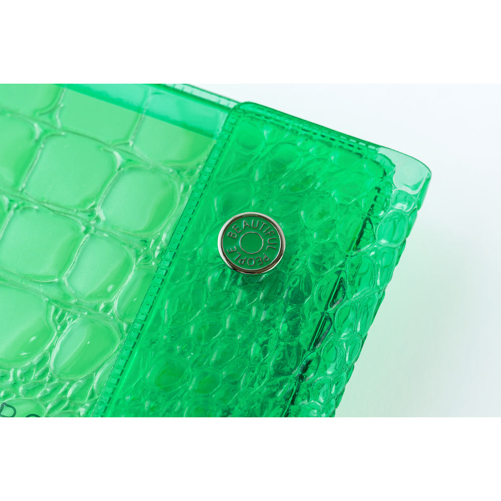 Hobonichi Techo 2027 - A6 Cover Only - beautiful people: Nothing to Hide (Green)