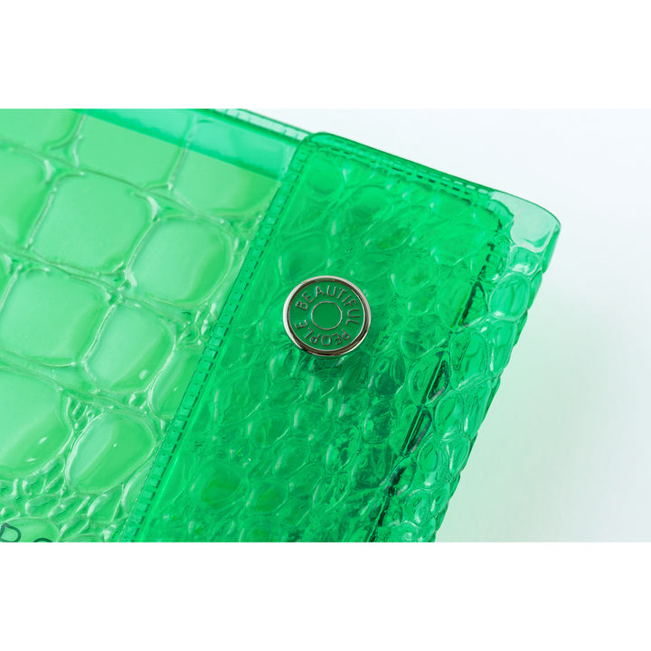 Hobonichi Techo 2027 - A6 Cover Only - beautiful people: Nothing to Hide (Green)