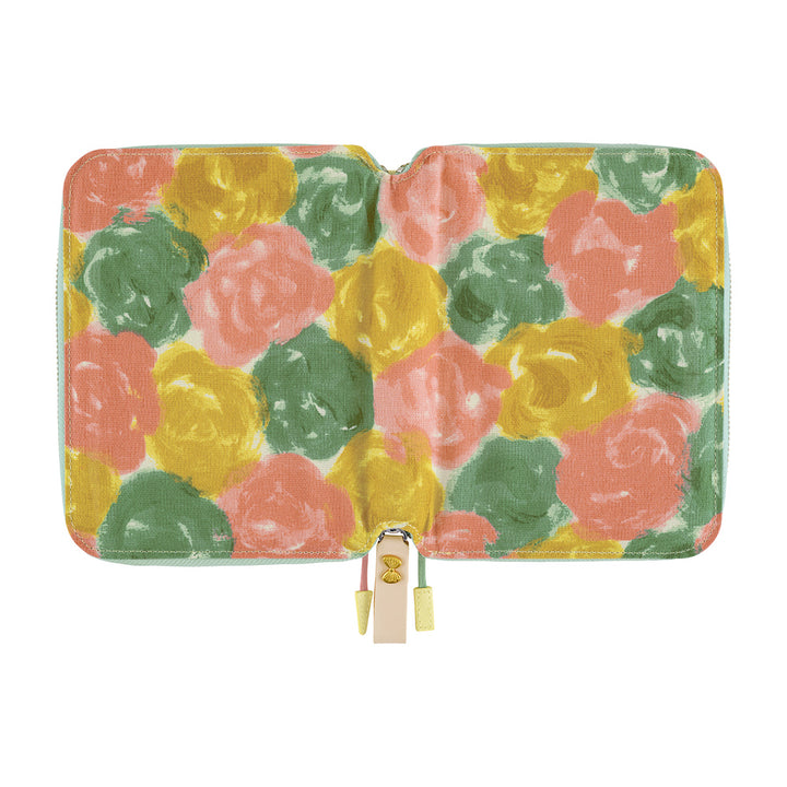 Hobonichi Techo 2027 - A6 Cover Only - mina perhonen: glass flower (Pink Mix)