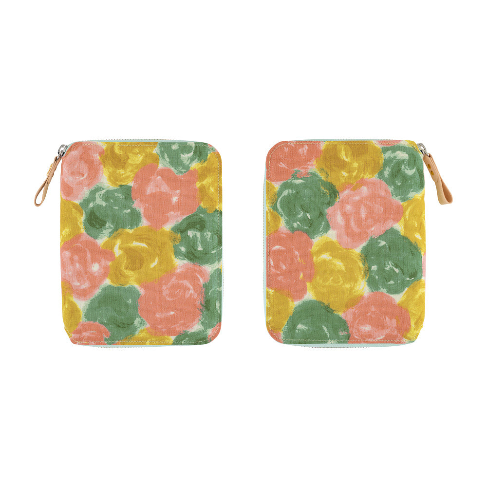 Hobonichi Techo 2027 - A6 Cover Only - mina perhonen: glass flower (Pink Mix)