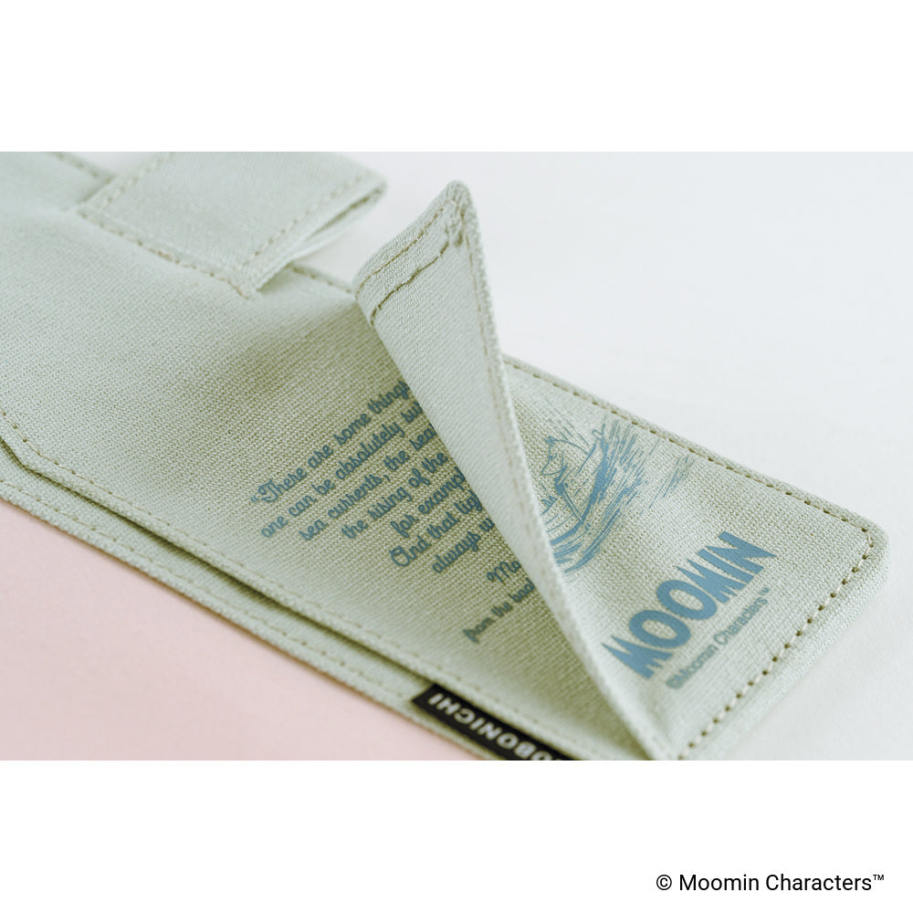 Hobonichi Techo 2027 - A6 Cover Only - Moomin: My Yard (Pale Mint)