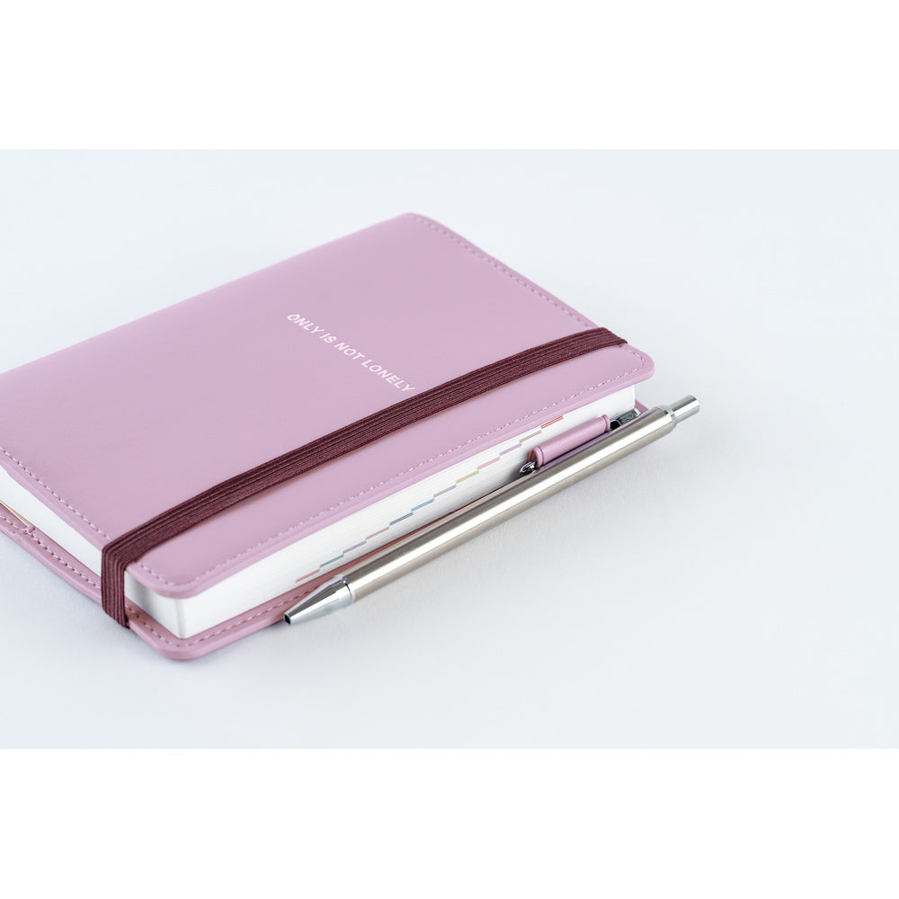 Hobonichi Techo 2027 - A6 Cover Only - Only is Not Lonely: Lilac