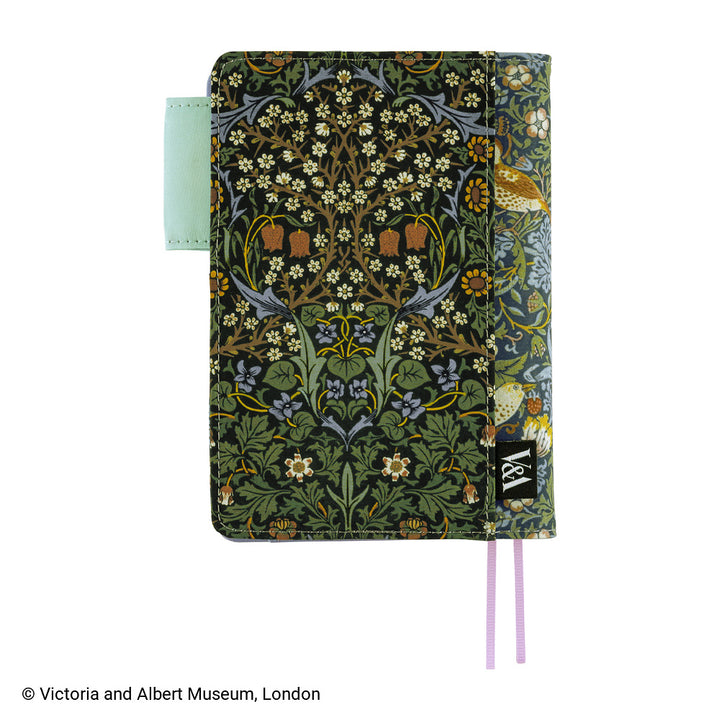 Hobonichi Techo 2027 - A6 Cover Only - V&A Series: Strawberry Thief