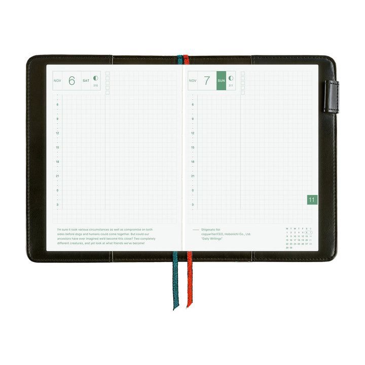 Hobonichi Techo 2027 - A6 Cover Only - Yoshie Watanabe: Petit Bloom
