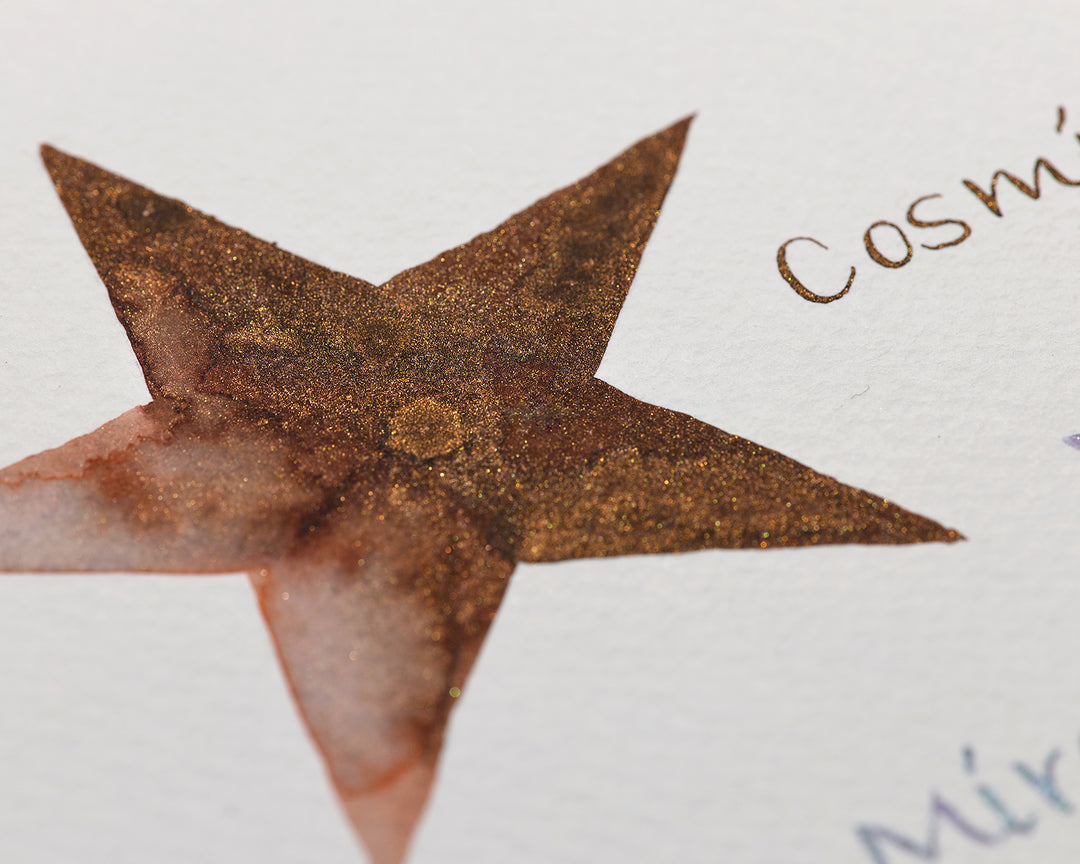 OCTOPUS FLUIDS - 30ml Celestial Glitter Fountain Pen Ink - Cosmic Ore