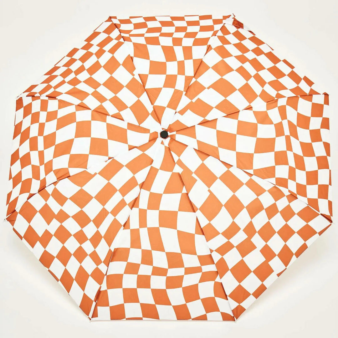 Original Duckhead - Compact Umbrella - Peanut Butter Checkers