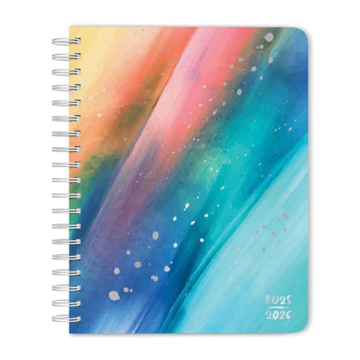 Brown Trout - 2026 18 Months Weekly Desk Planner - Starburst